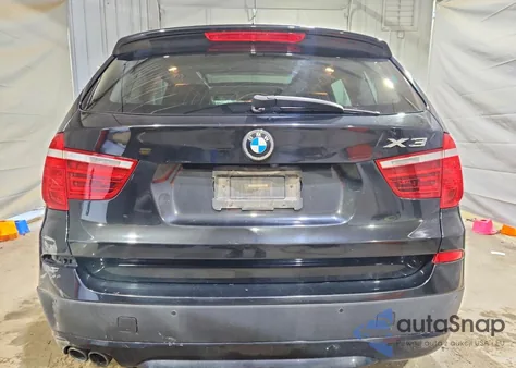 2014 BMW X3 xDrive28I из США, поврежденный, VIN 5UXWX9C58E0D27711